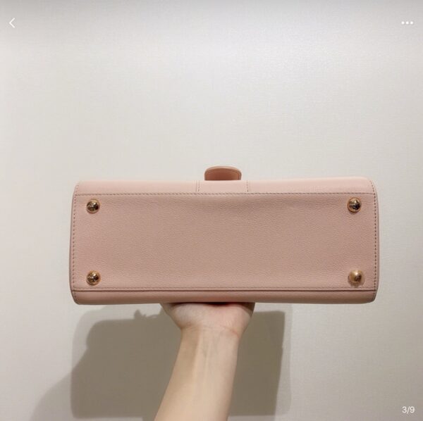 Brillant leather crossbody bag Delvaux Pink in Leather
