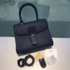 Delvaux Brilliant MM Tote Shoulder Bag blue navy | eBay