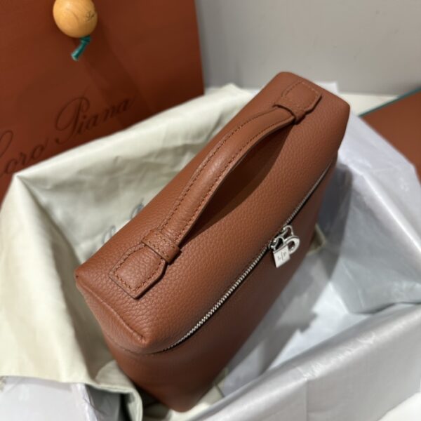 Loro Piana Extra Pocket L19 Grained Calfskin brown3