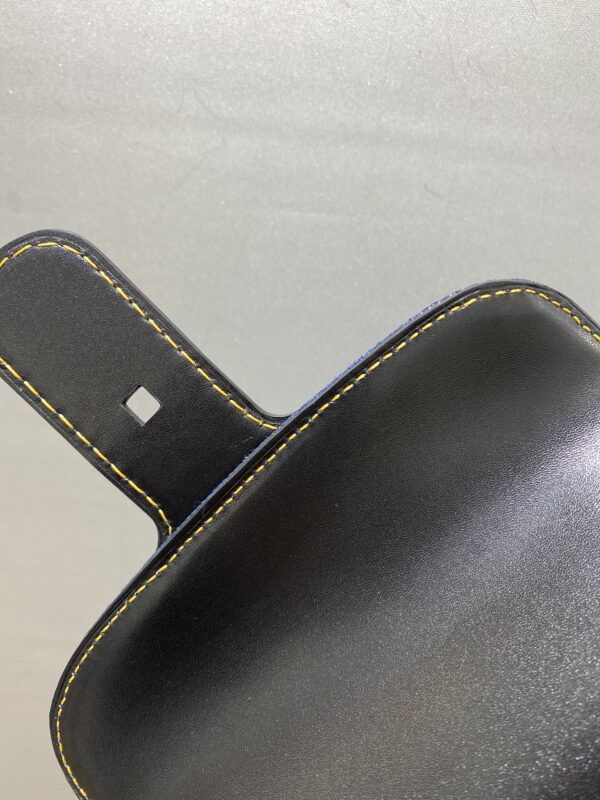 Delvaux Brillant-Dark Blue Denim Tote,Black Patent Delvaux 02379