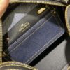 Cool Box Nano leather tote bag in blue - Delvaux