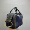 Cool Box Nano leather tote bag in blue - Delvaux