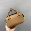 DELVAUX Taurillon Soft Nano Cool Box Satchel Vegetal Ivory 1662609