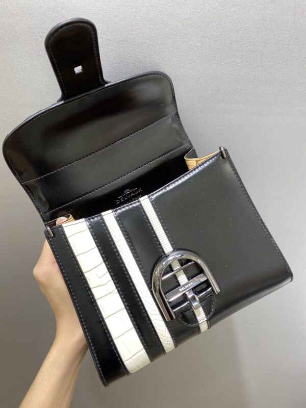 Delvaux Sac à main Alligator Brillant Delvaux 02569