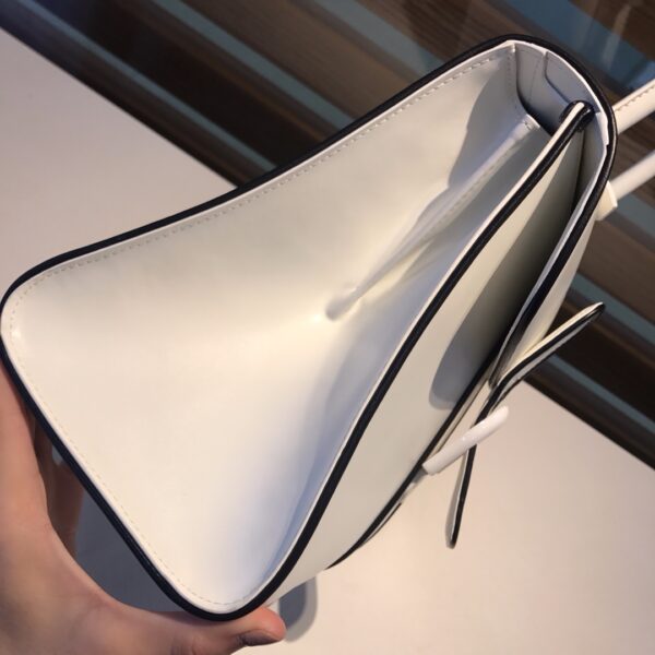 Brillant leather handbag Delvaux White in Leath