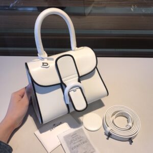 Brillant leather handbag Delvaux White in Leather – 43901705 Delvaux 02589