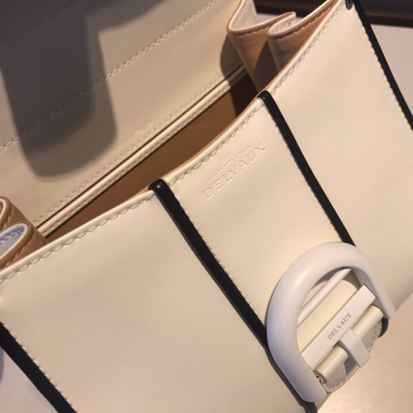 Brillant leather handbag Delvaux White in Leather - 43901705 Delvaux 02589