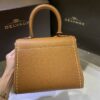 Delvaux Delvaux Delvaux Leather Handbag Brown