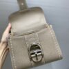 DELVAUX Grained Rodeo Calfskin Surpique Mini Brillant
