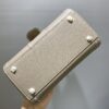 DELVAUX Grained Rodeo Calfskin Surpique Mini Brillant