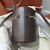 Loro Piana Extra Case Medium Saddle Leather Bucket Bag In brown