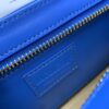 Jacquemus Le Ciuciu Blue in Leather with Gold/Silver-tone -