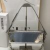 Jacquemus Le Ciuciu Silver in Leather with Silver-tone - US