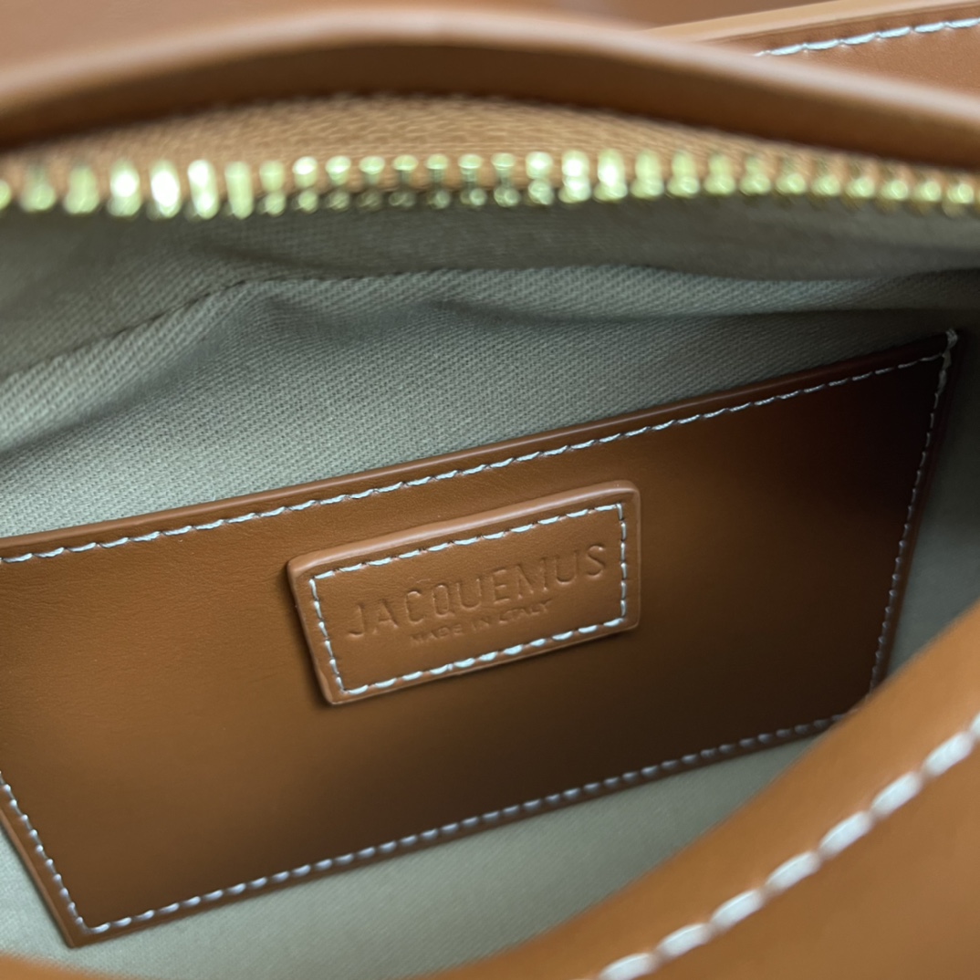Jacquemus Bambino Long Bag Brown Shoulder FW23