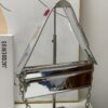 Jacquemus Le Ciuciu Silver in Leather with Silver-tone - US