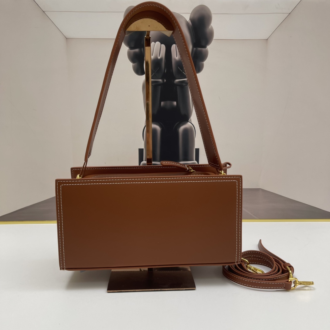Jacquemus Bambino Long Bag Brown Shoulder FW23