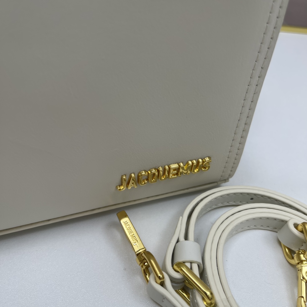 Jacquemus Le Rectangle Tote Bag | white  |