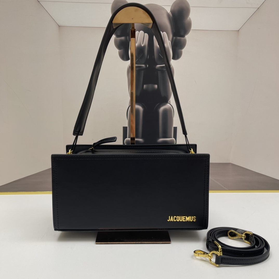 Jacquemus Le Rectangle Tote Bag | black |