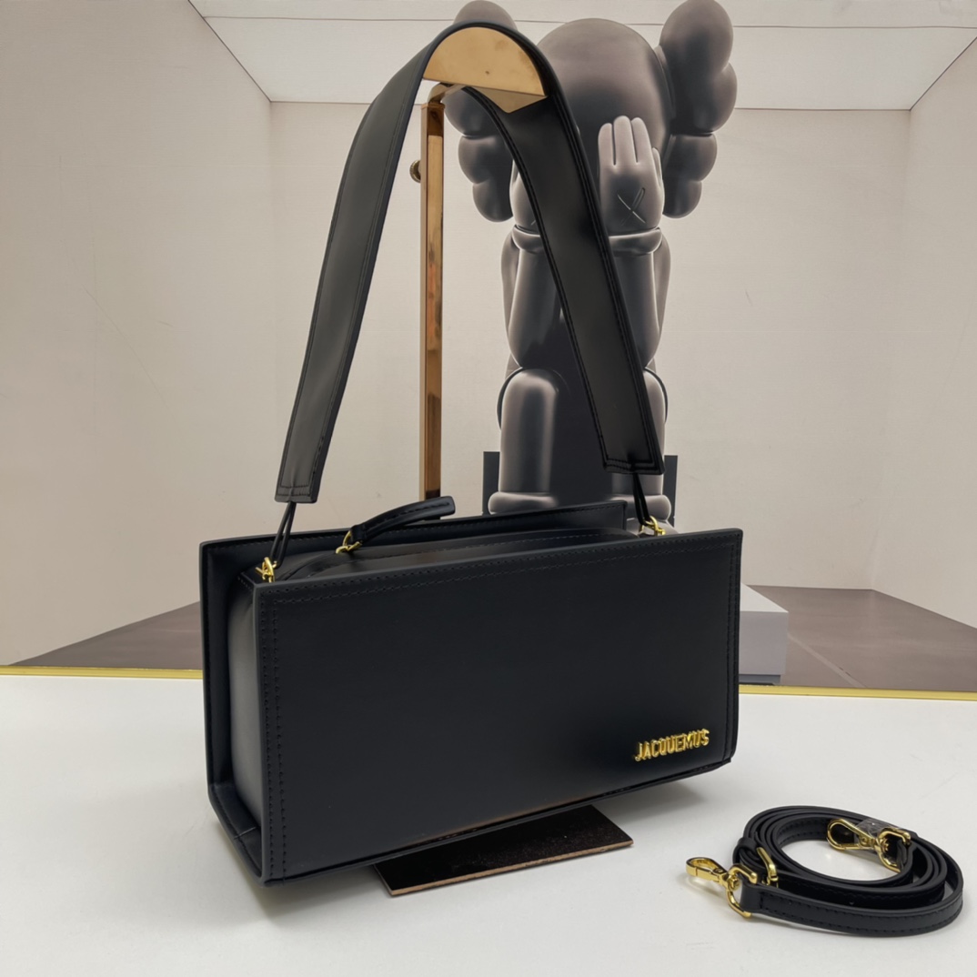 Jacquemus Le Rectangle Tote Bag | black |