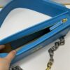 Jacquemus Blue Le Ciuciu Shoulder Bag in Leather For Women