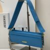 Jacquemus Blue Le Ciuciu Shoulder Bag in Leather For Women