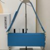 Jacquemus Blue Le Ciuciu Shoulder Bag in Leather For Women