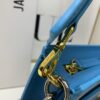 Jacquemus Blue Le Ciuciu Shoulder Bag in Leather For Women