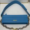 Jacquemus Blue Le Ciuciu Shoulder Bag in Leather For Women