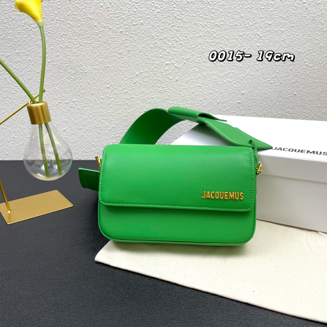 Jacquemus Pre-Owned 2021-2024 Calfskin Le Carinu bag in green