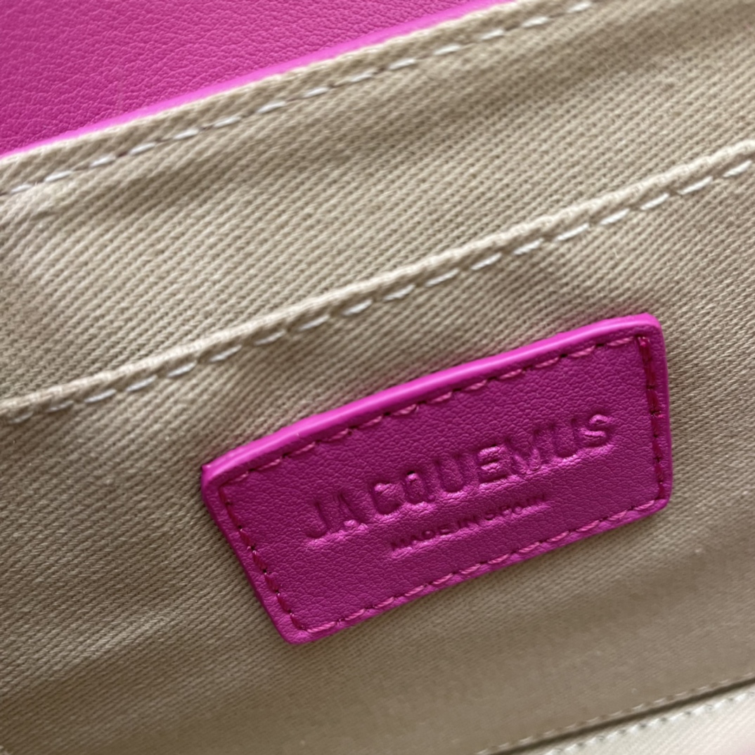 Jacquemus Pre-Owned 2021-2024 Calfskin Le Carinu bag in pink