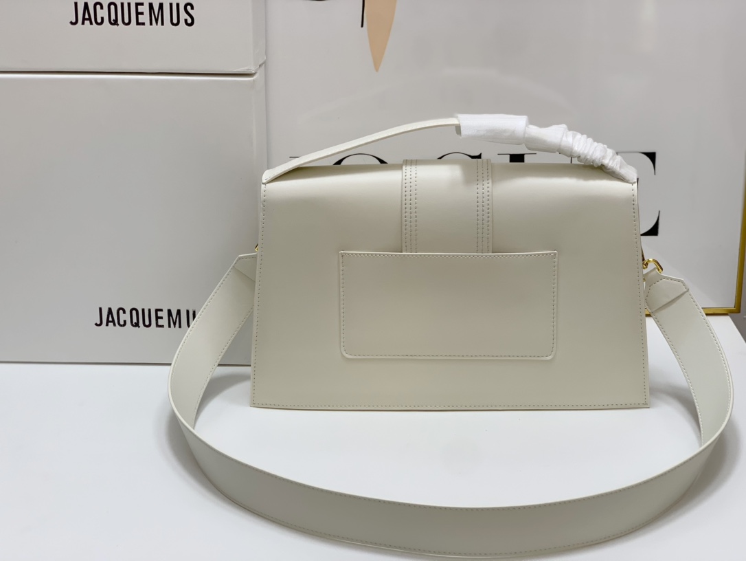JACQUEMUS LE GRAND BAMBINO white.