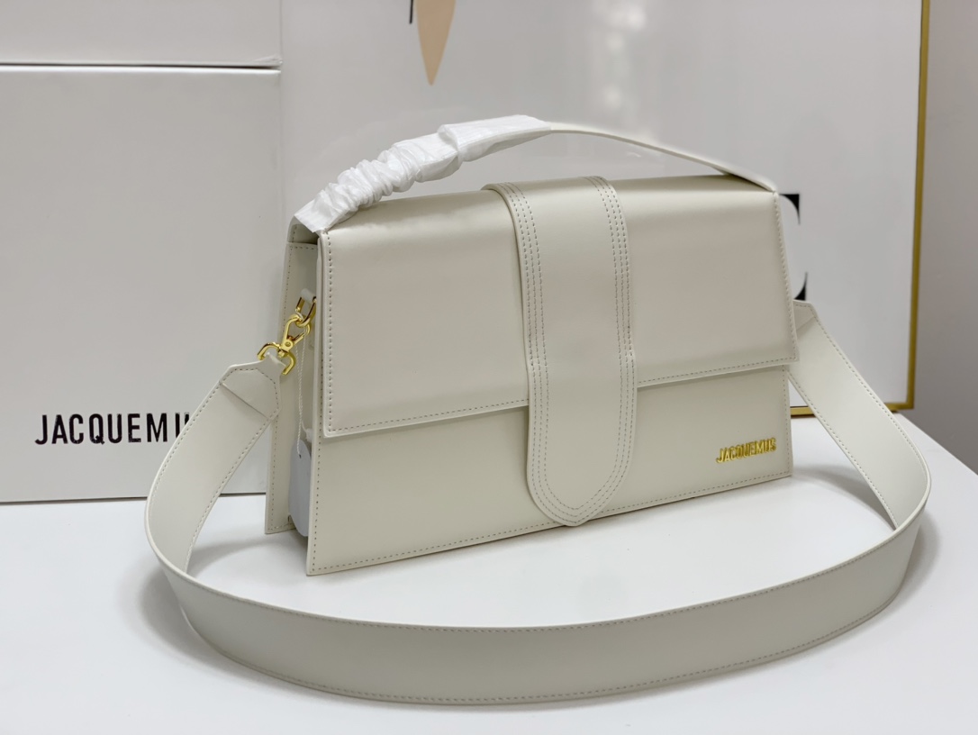 JACQUEMUS LE GRAND BAMBINO white.