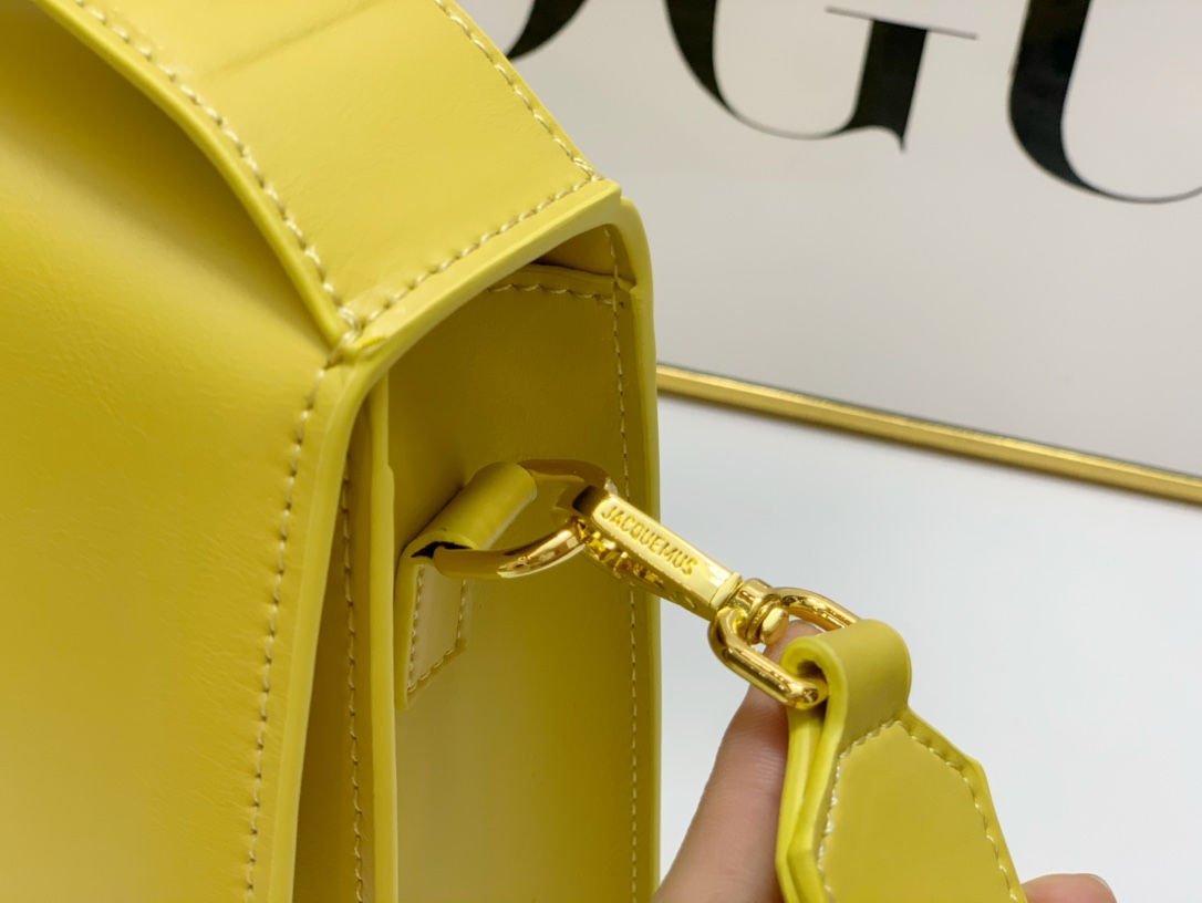JACQUEMUS LE GRAND BAMBINO yellow