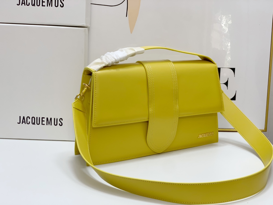 JACQUEMUS LE GRAND BAMBINO yellow