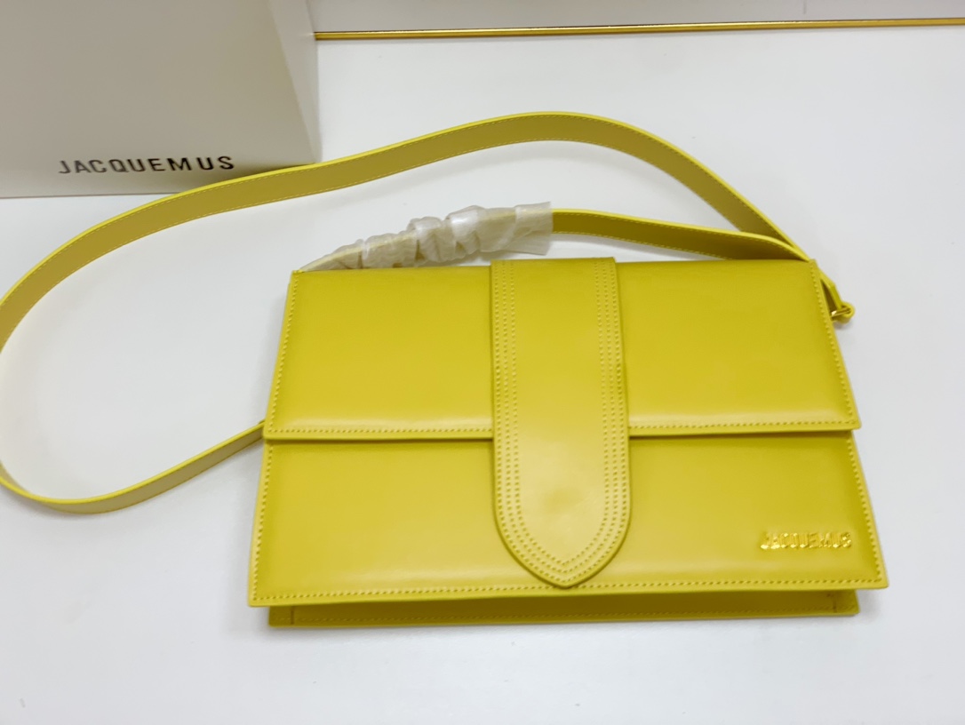 JACQUEMUS LE GRAND BAMBINO yellow
