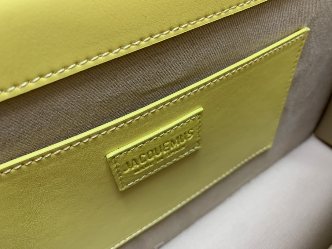 JACQUEMUS LE GRAND BAMBINO yellow