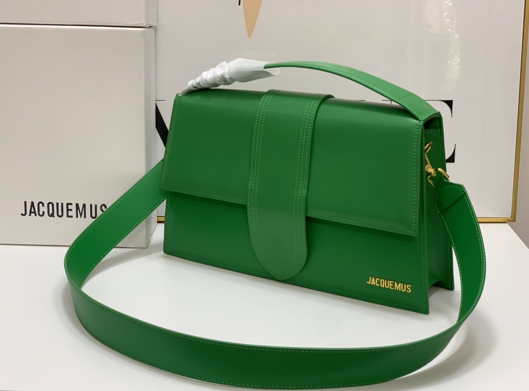 JACQUEMUS LE GRAND BAMBINO green