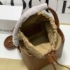 Jacquemus Brown Leather Le Seau Carre Bucket Ba