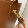 Jacquemus Brown Leather Le Seau Carre Bucket Ba