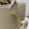 Jacquemus grey Leather Le Seau Carre Bucket Ba