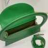 Jacquemus green Le Raphia 'Le Sac Rond' Ba