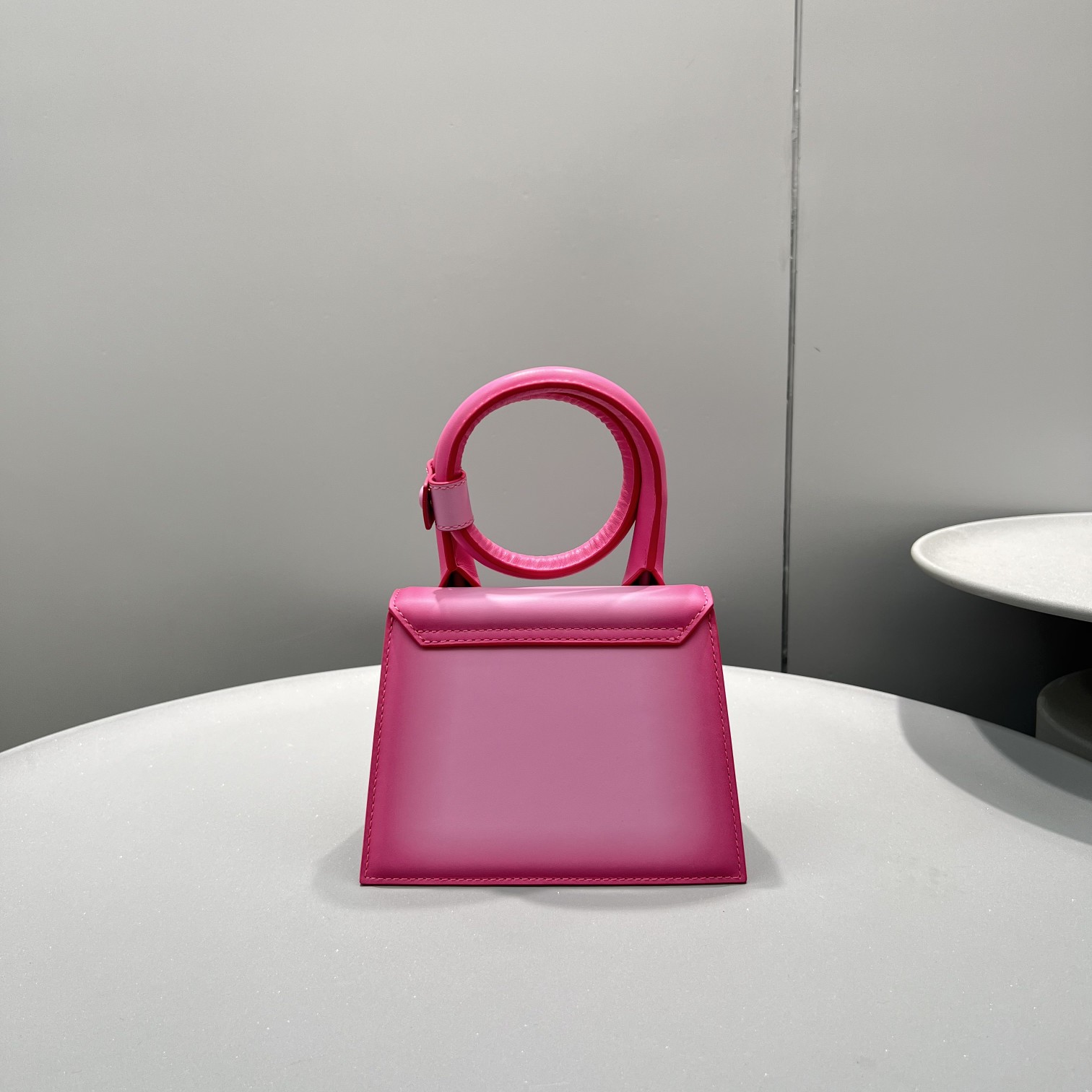 Jacquemus Le Chiquito Noeud Neon lightPink –