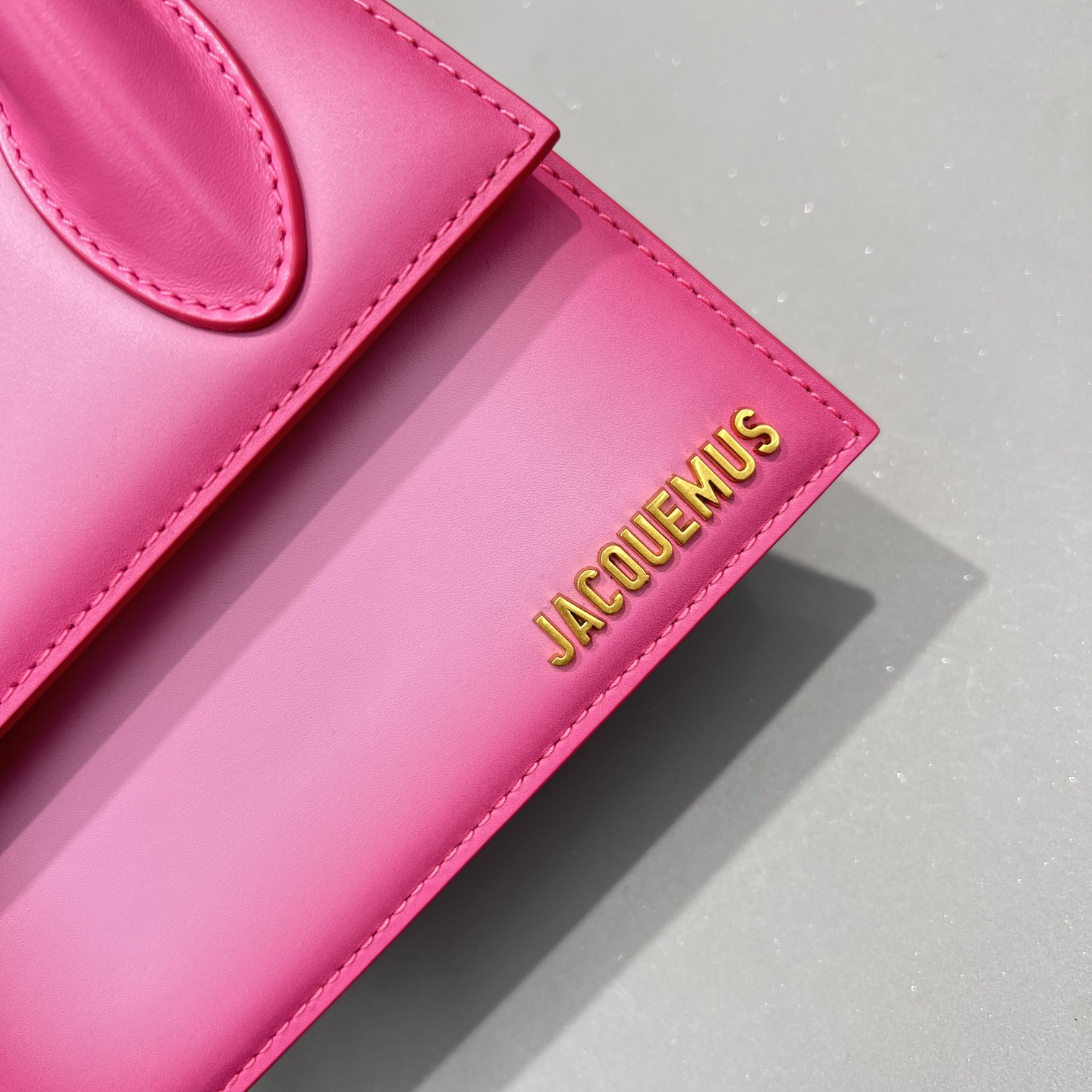 Jacquemus Le Chiquito Noeud Neon lightPink –