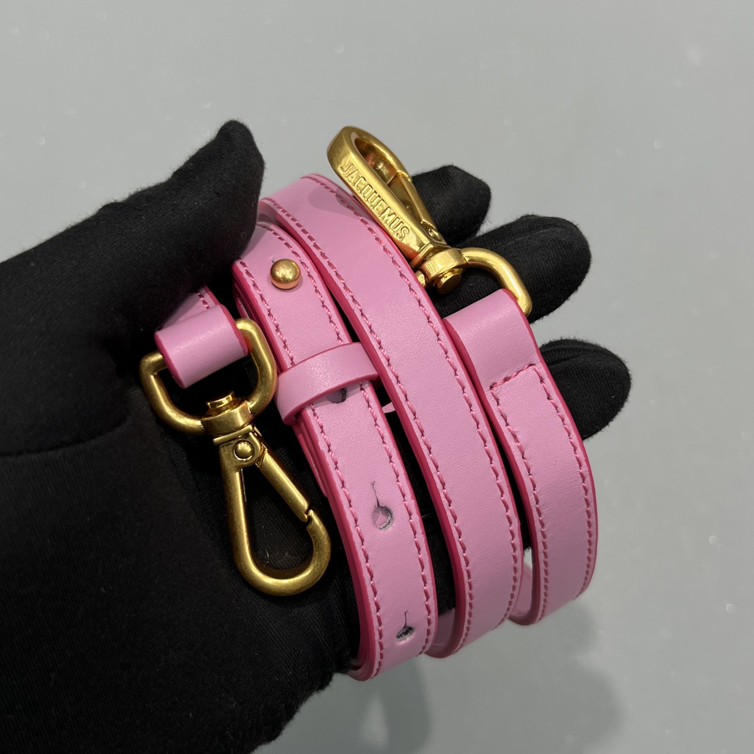 Jacquemus Le Chiquito Noeud Neon lightPink –