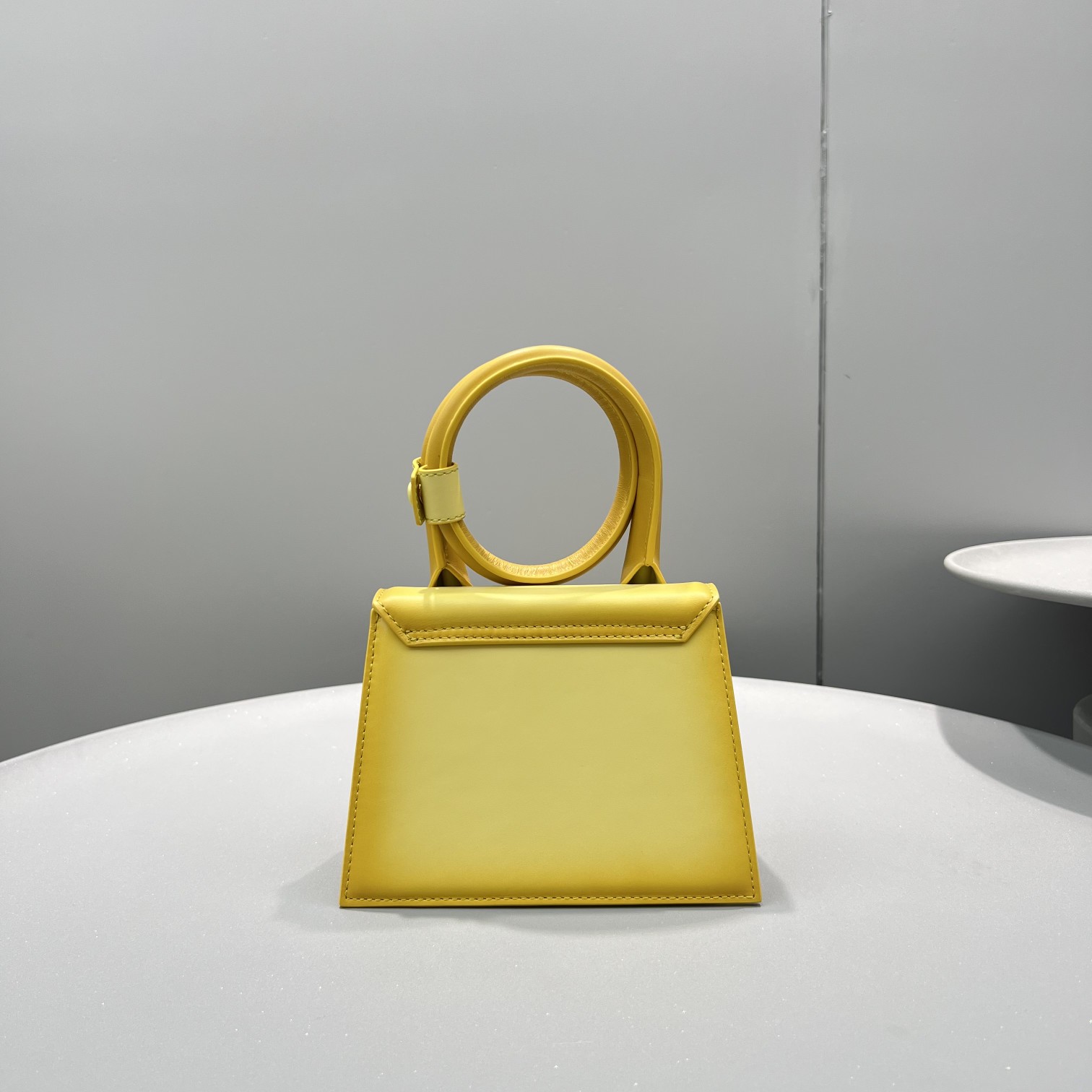 bag Jacquemus Le Chiquito Noeud 'Yellow' 213BA005-