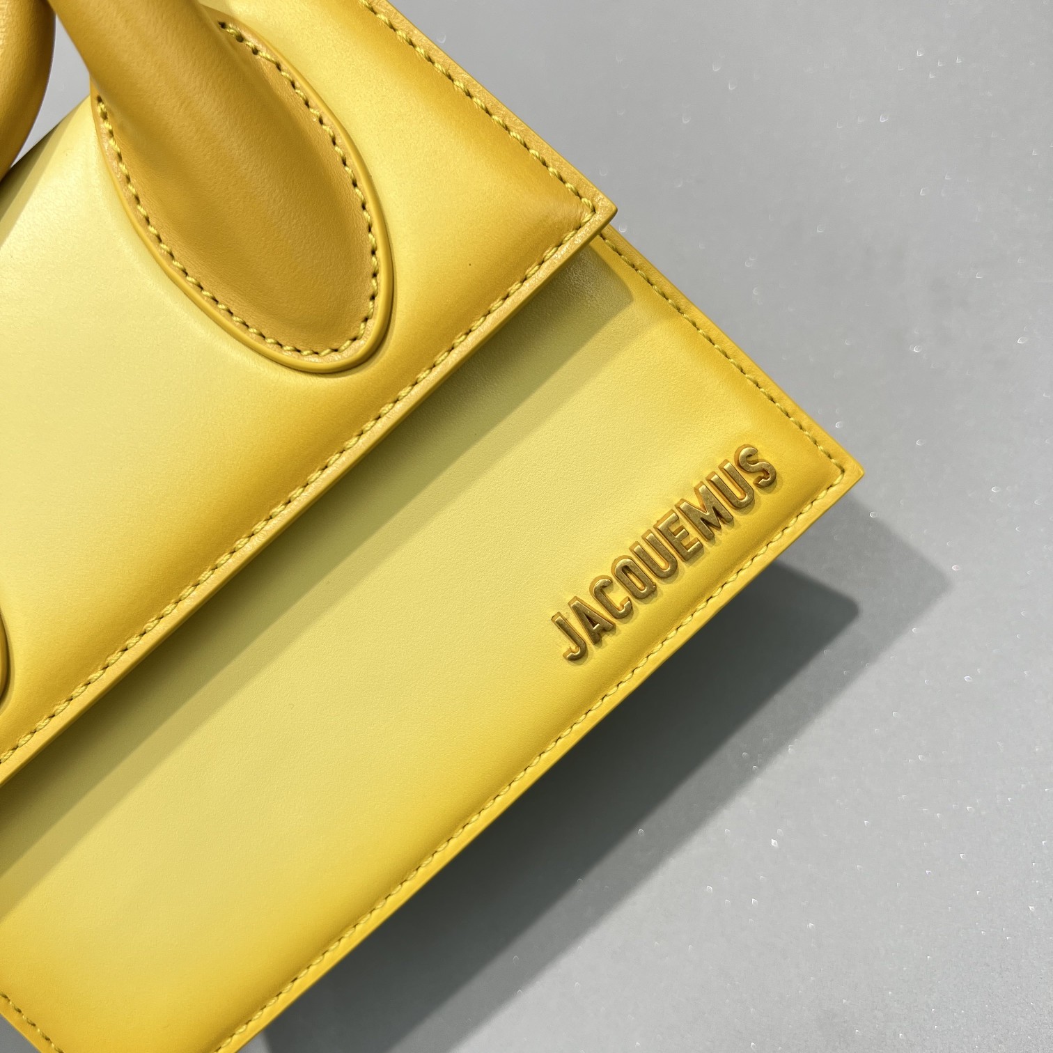 bag Jacquemus Le Chiquito Noeud 'Yellow' 213BA005-