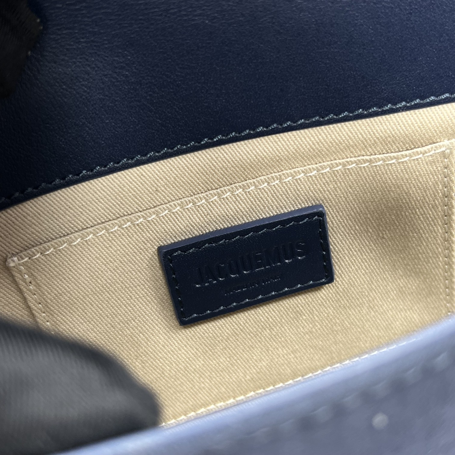 Jacquemus Blue Le Messageru in Cotton Canvas Fo