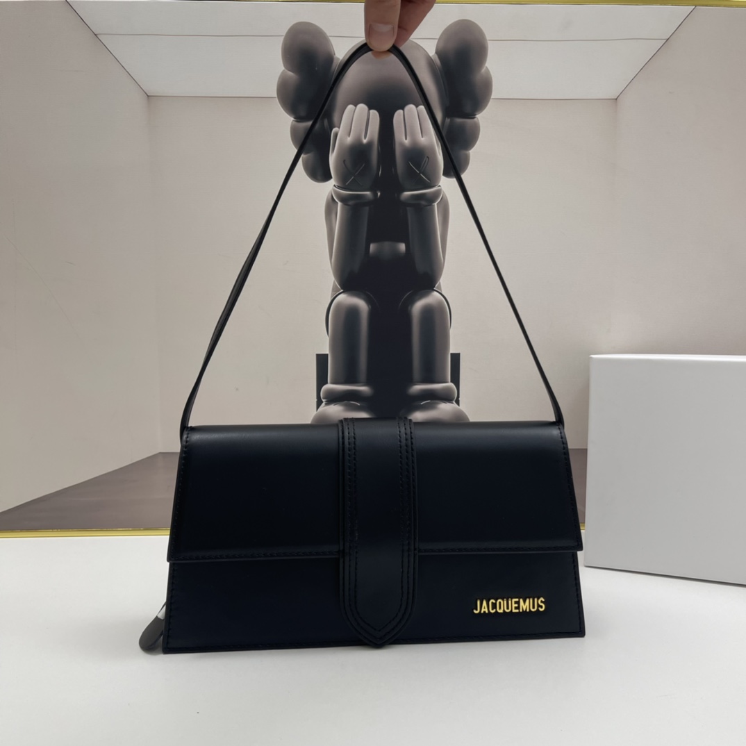 bag Jacquemus Le Grand Bambino Black Bag