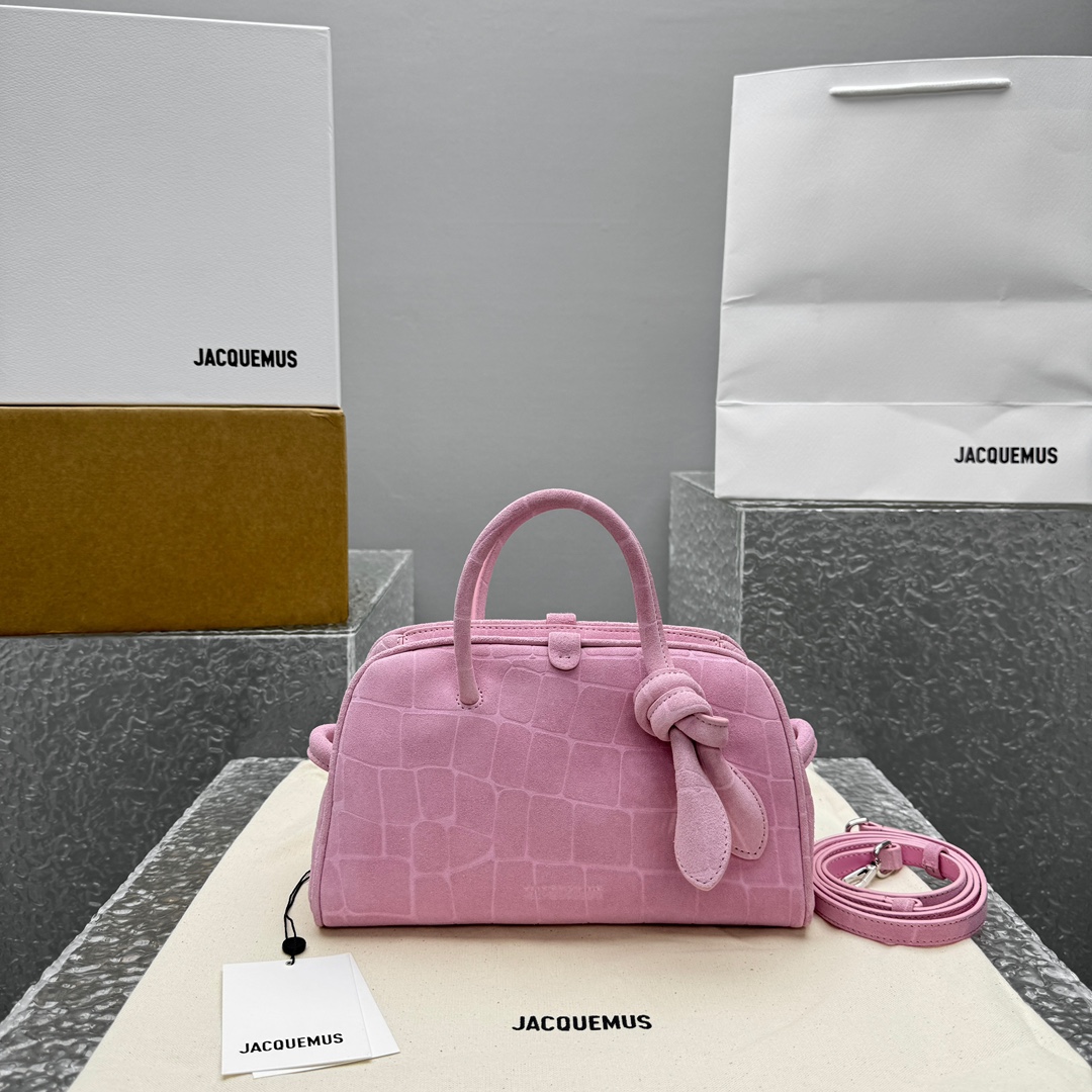 Jacquemus Handbag Le Petit Turismo in Pink