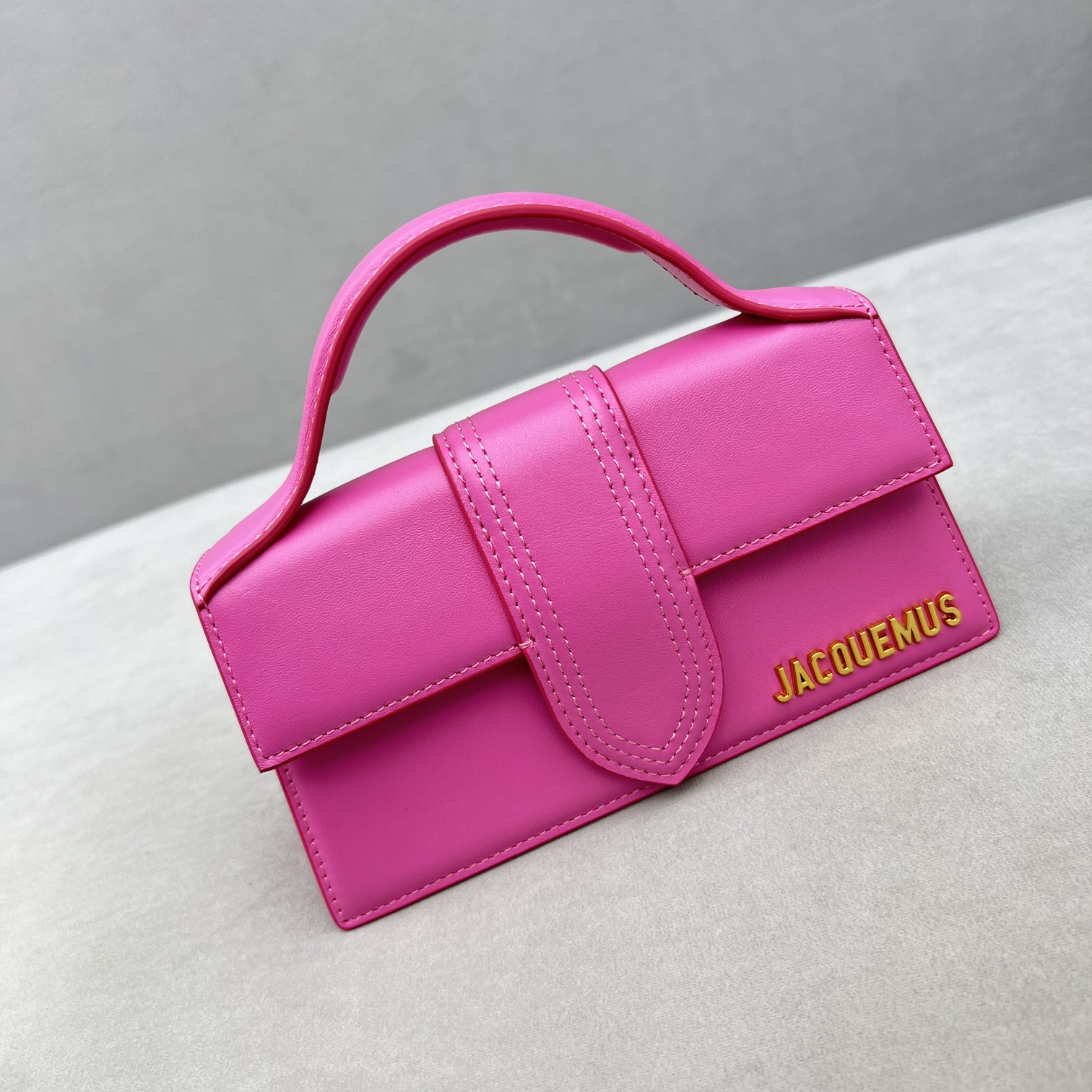 Jacquemus Le Bambino Leather Tote Bag | Pink |